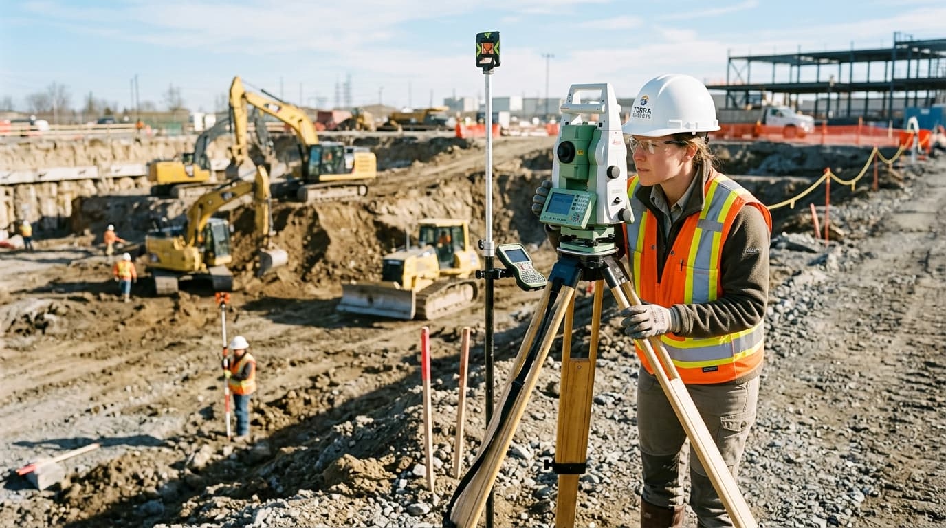 Total Station Presisi Tinggi